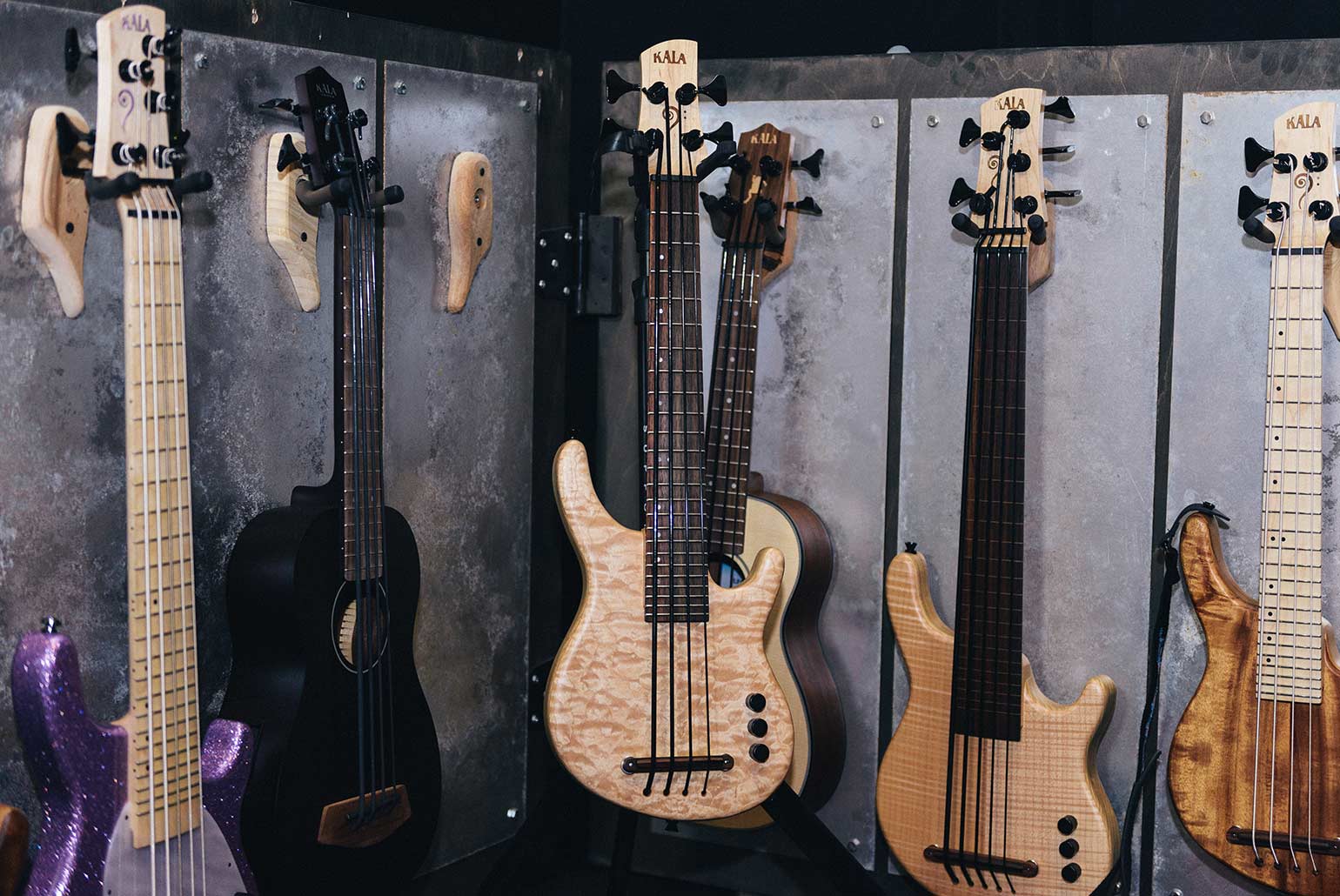 Kala U•Bass booth at Bass Player LIVE! 2017