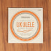 D'Addario® Uke Clear Nylon Set