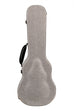 Gray Tweed Archtop Ukulele Hard Case