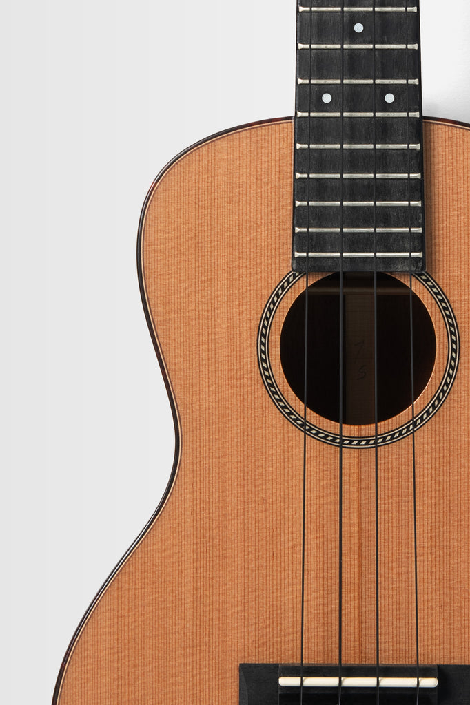 PREORDER: All Solid Cedar Top Mahogany 12th Fret Concert Ukulele