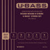 Silver-Plated Nylon Core Round Wound U•BASS® 5-String Set