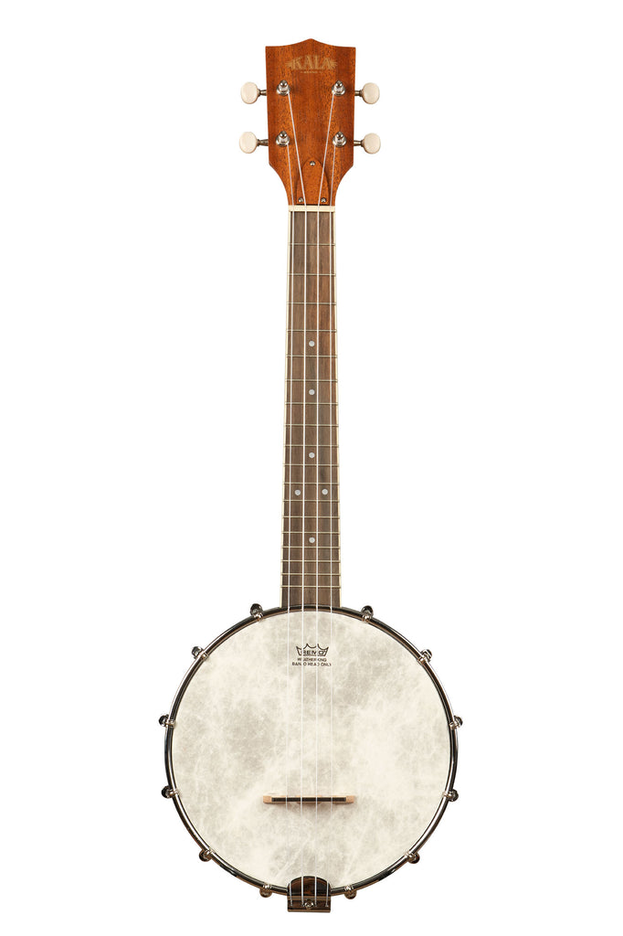 Natural Mahogany Banjo Tenor Ukulele with Bag