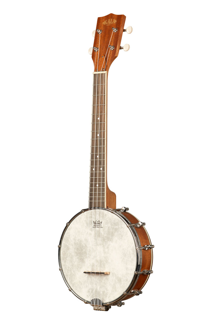 Natural Mahogany Banjo Tenor Ukulele with Bag