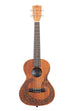 A Courage Mahogany Tenor Ukulele shown at a front angle