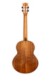 A Contour All Solid Gloss Acacia Baritone Ukulele w/ Bag shown at a back angle