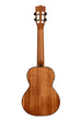 A Contour All Solid Gloss Mahogany Tenor Ukulele w/ Bag shown at a back angle