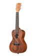 A Guidance Mahogany Concert Ukulele shown at a left angle