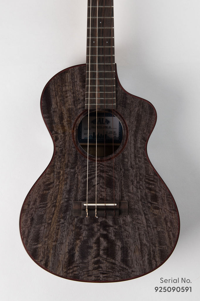 Metropolitan Deluxe Black Night Mango Baritone Ukulele