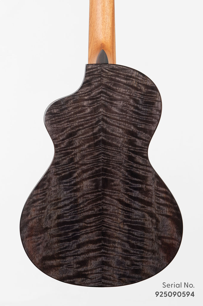 Metropolitan Deluxe Black Night Mango Baritone Ukulele