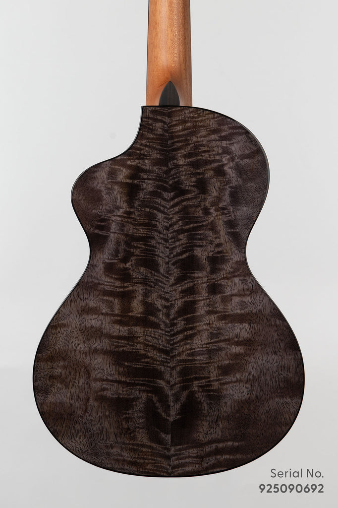 Metropolitan Deluxe Black Night Mango Baritone Ukulele