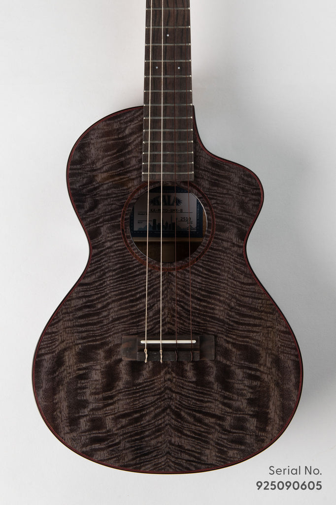 Metropolitan Deluxe Black Night Mango Baritone Ukulele