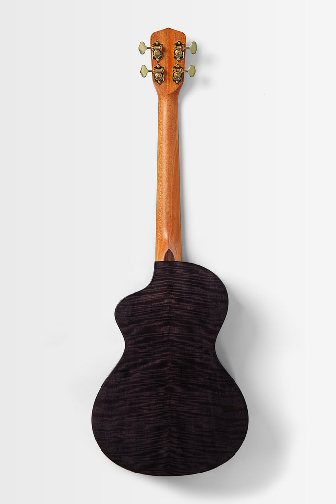 Metropolitan Deluxe Black Night Mango Baritone Ukulele