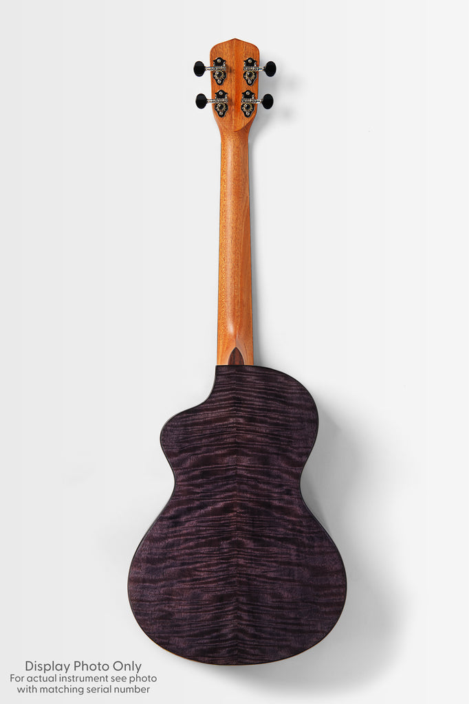 Metropolitan Deluxe Black Night Mango Baritone Ukulele