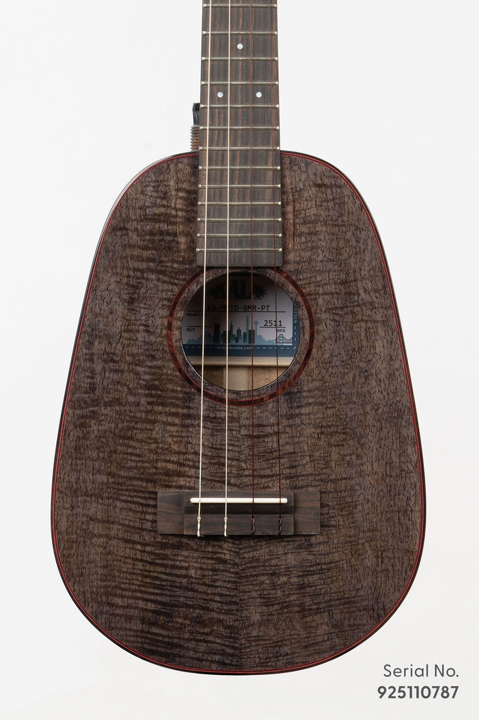Metropolitan Deluxe Black Night Mango Pineapple Tenor Ukulele
