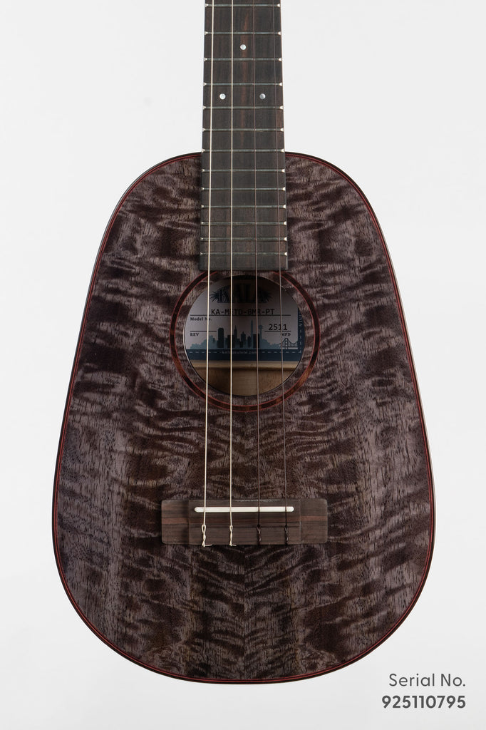 Metropolitan Deluxe Black Night Mango Pineapple Tenor Ukulele