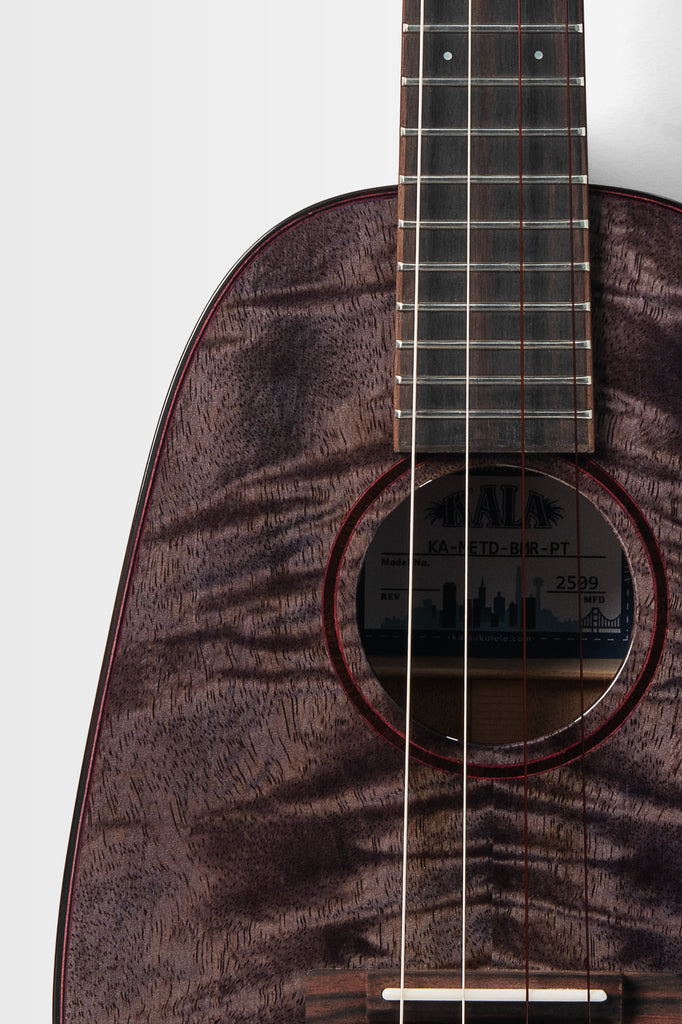 Metropolitan Deluxe Black Night Mango Pineapple Tenor Ukulele