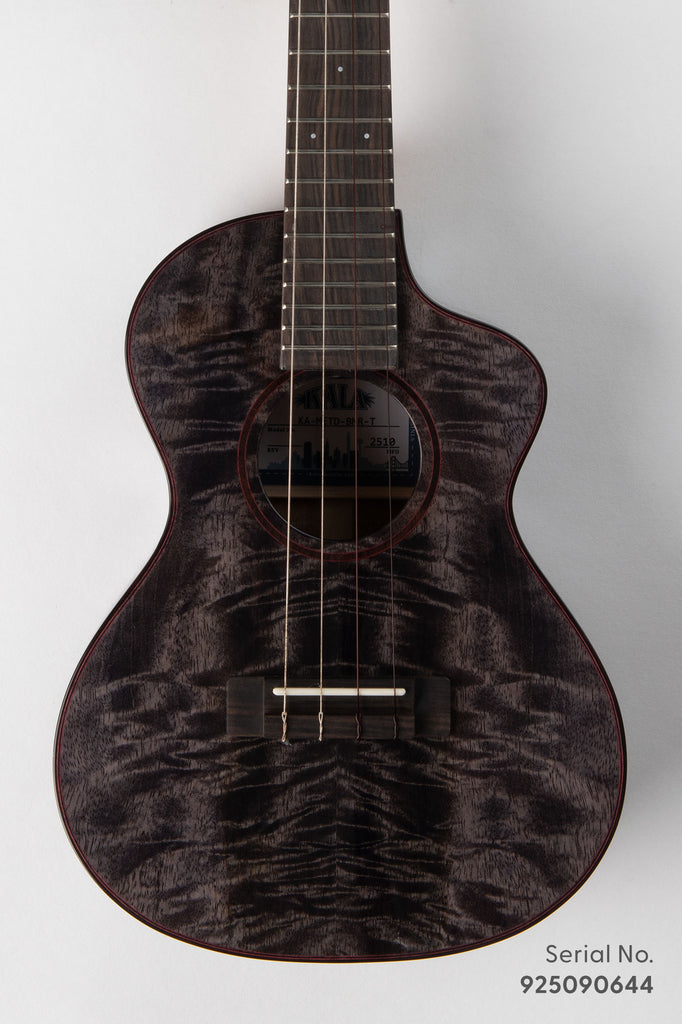 Metropolitan Deluxe Black Night Mango Tenor Ukulele