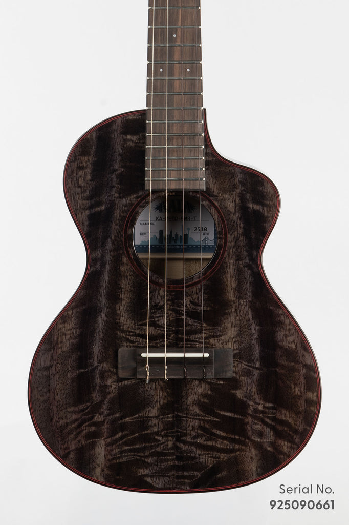 Metropolitan Deluxe Black Night Mango Tenor Ukulele