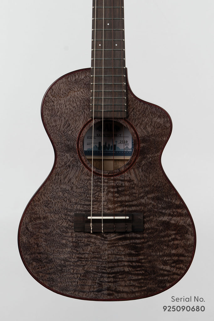 Metropolitan Deluxe Black Night Mango Tenor Ukulele