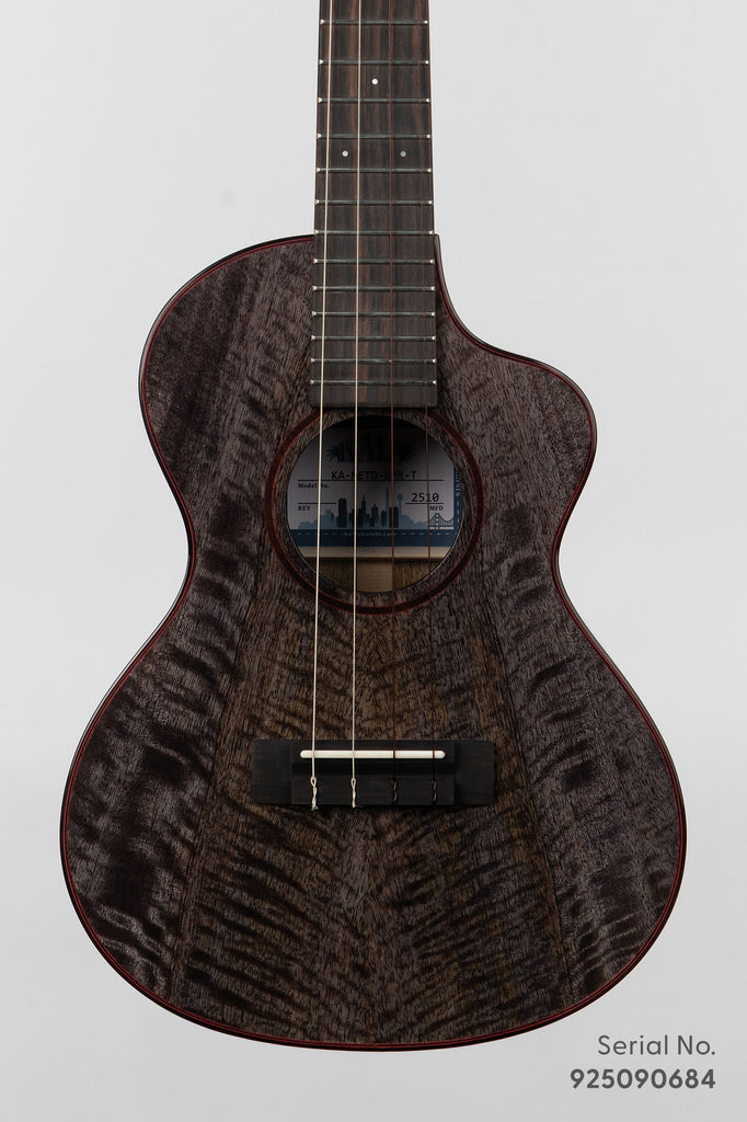 Metropolitan Deluxe Black Night Mango Tenor Ukulele