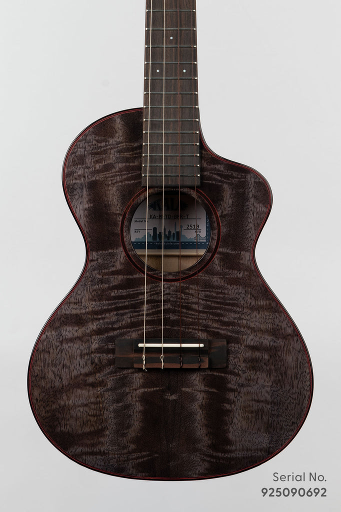 Metropolitan Deluxe Black Night Mango Tenor Ukulele