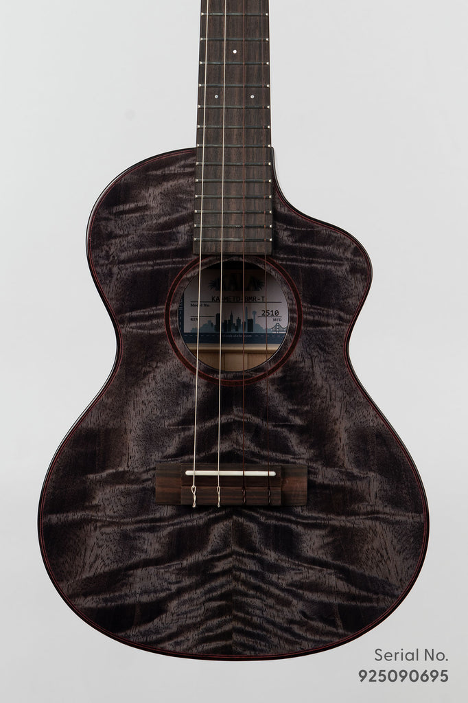 Metropolitan Deluxe Black Night Mango Tenor Ukulele