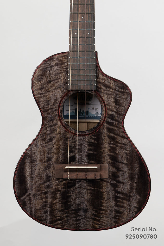 Metropolitan Deluxe Black Night Mango Tenor Ukulele