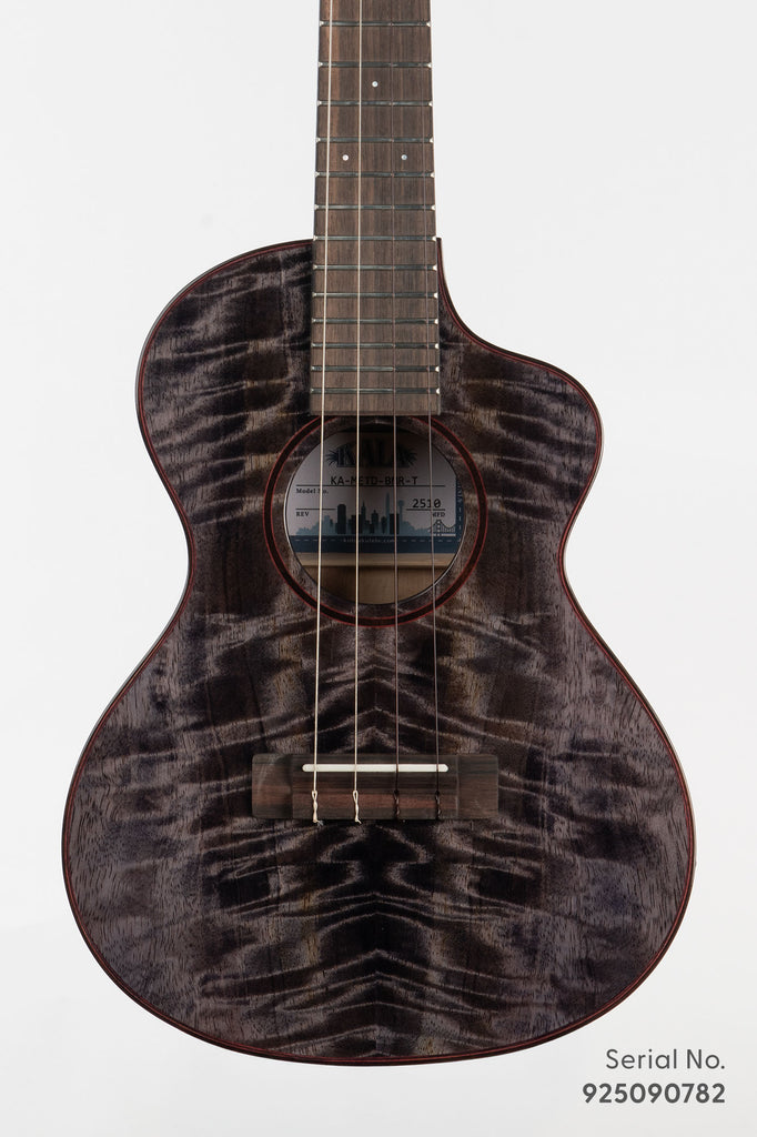 Metropolitan Deluxe Black Night Mango Tenor Ukulele
