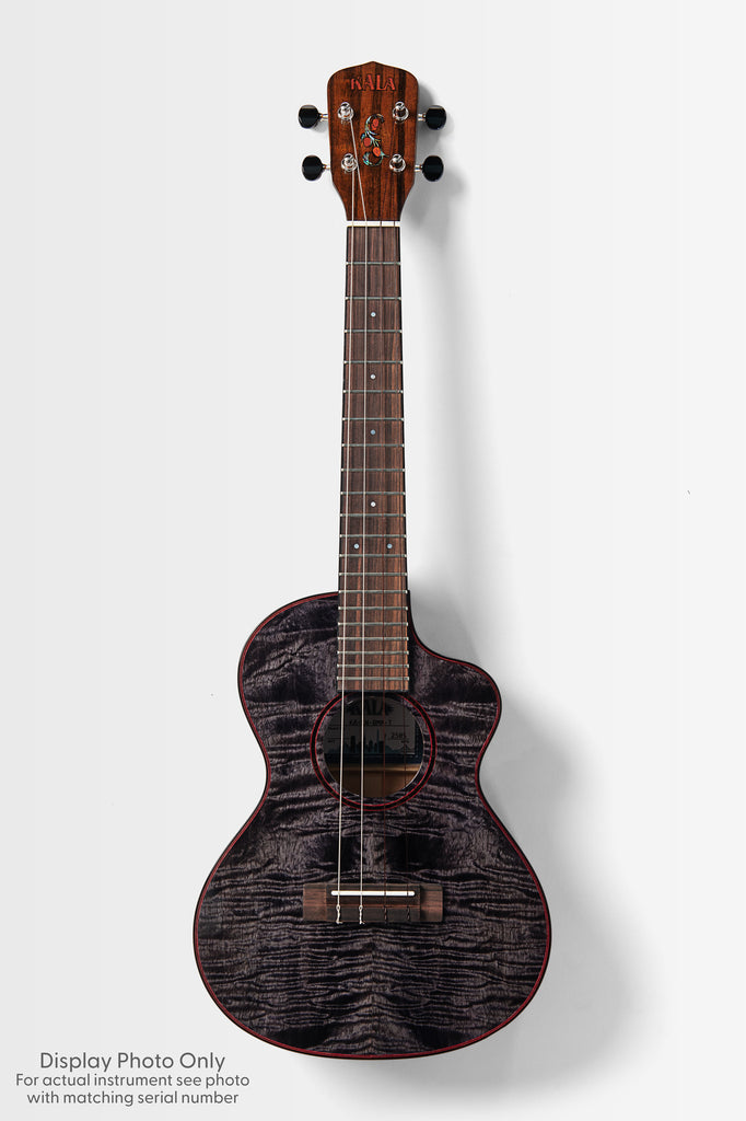 Metropolitan Deluxe Black Night Mango Tenor Ukulele