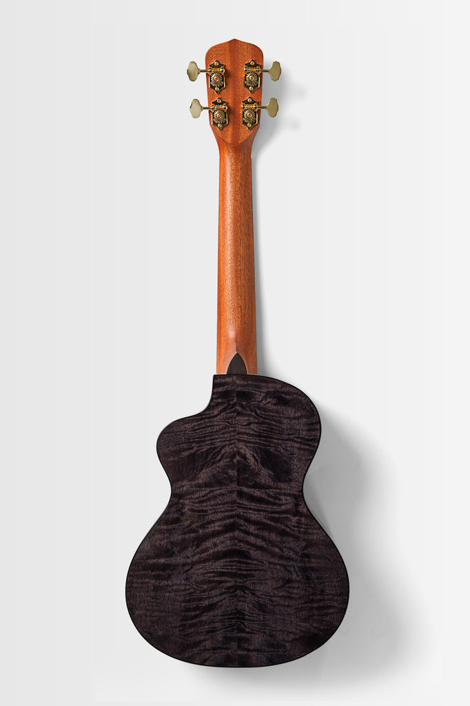 Metropolitan Deluxe Black Night Mango Tenor Ukulele
