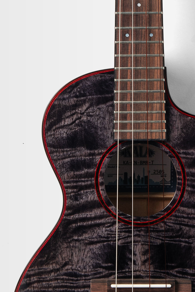 Metropolitan Deluxe Black Night Mango Tenor Ukulele