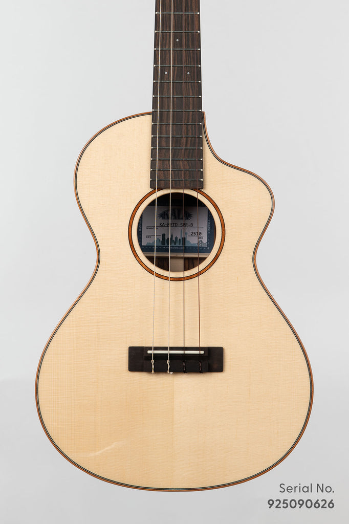 Metropolitan Deluxe Spruce Top Rosewood Baritone Ukulele