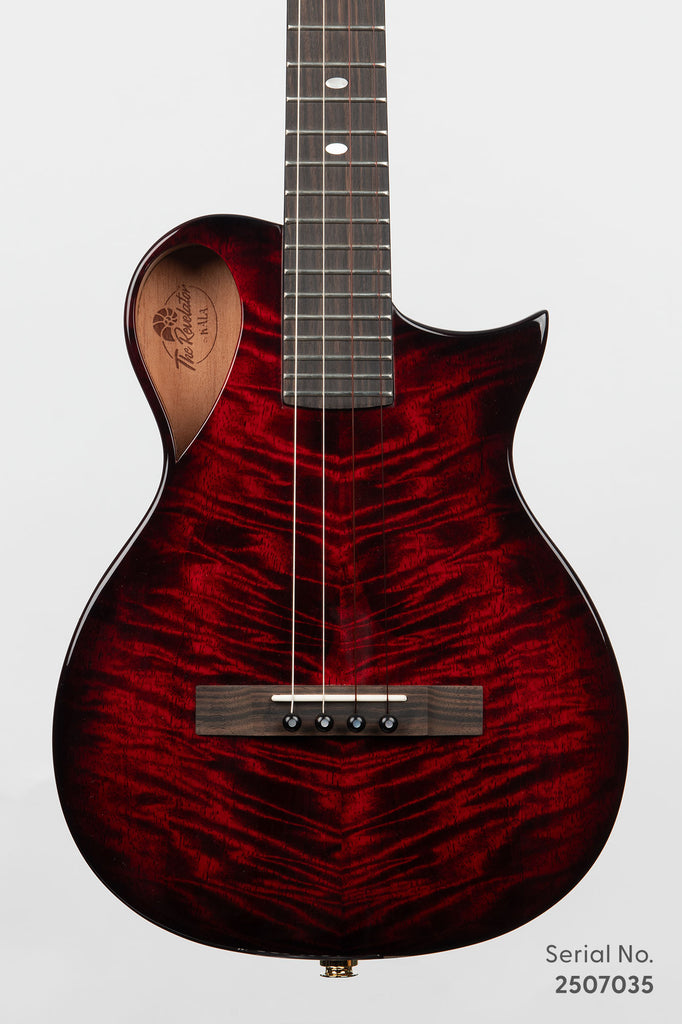 Revelator™ Nautilus Horizon Red Glow Mango Tenor Ukulele