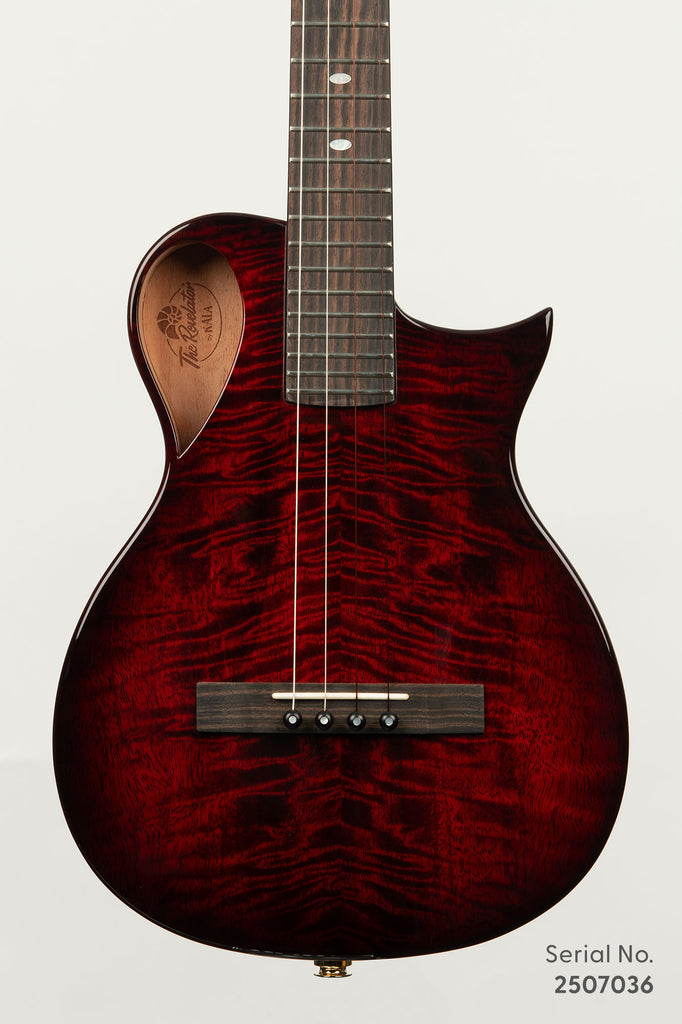 Revelator™ Nautilus Horizon Red Glow Mango Tenor Ukulele