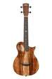 A Revelator® Night Owl Acacia Tenor Ukulele shown at a front angle