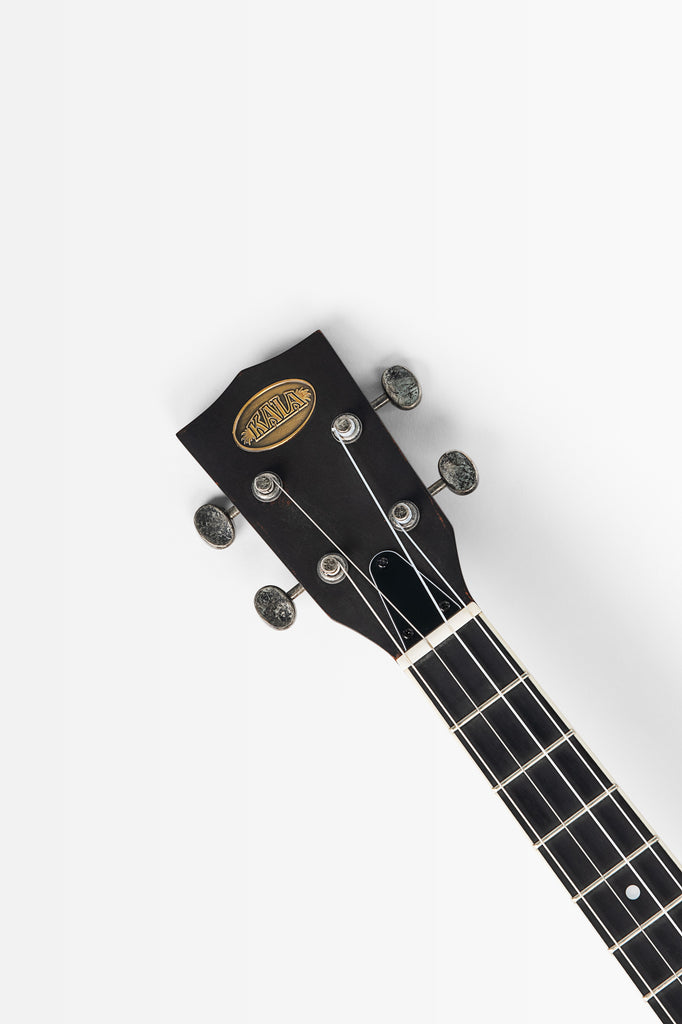 Brushed Copper Baritone Resonator Ukulele with Bag