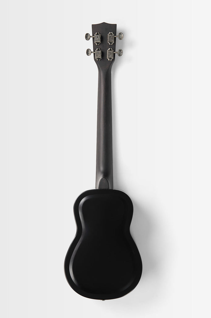 BLEM - Matte Black Baritone Resonator Ukulele with Bag