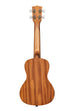 A Unity Mahogany Concert Ukulele shown at a back angle