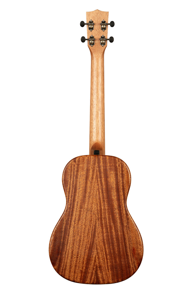 All Solid Mahogany Waterfall Baritone Ukulele