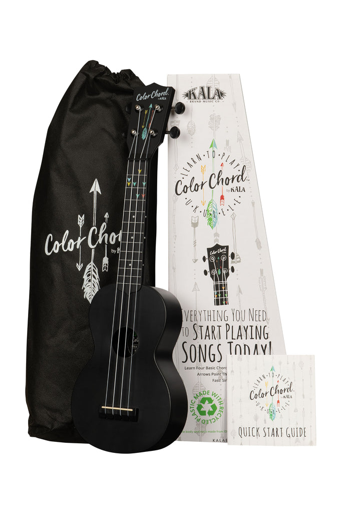 Kala Learn To Play Recycled Color Chord™ Ukulele Starter Kit