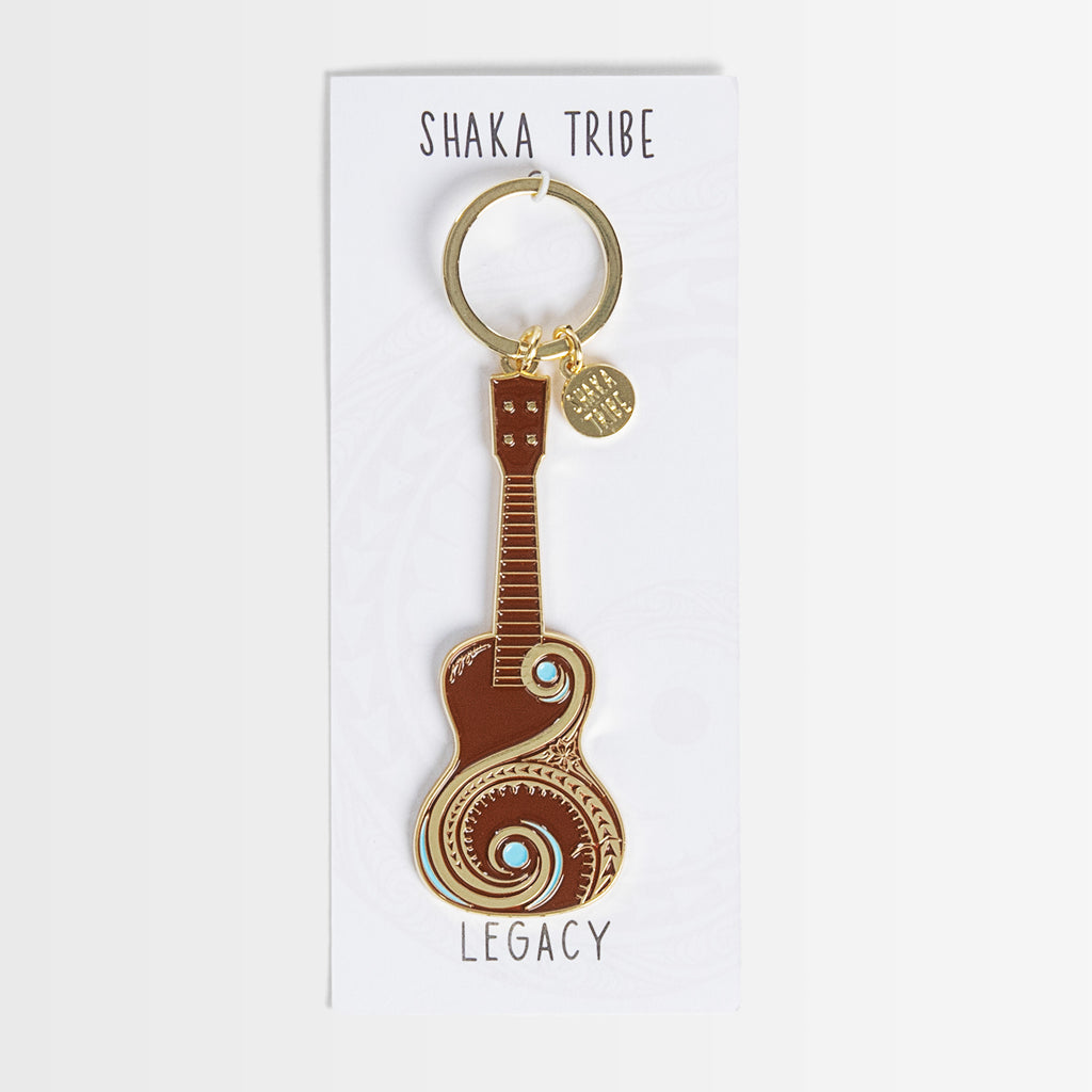 Legacy Ukulele Keychain: Kala x Shaka Tribe