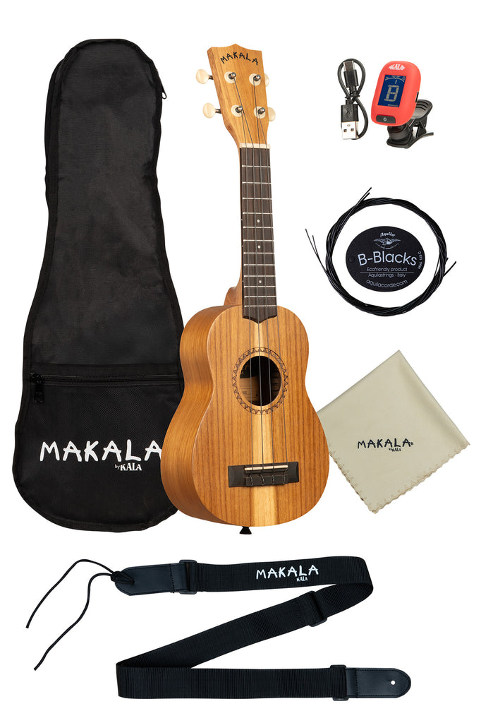 Makala Indonesian Acacia Soprano Pack Ukulele