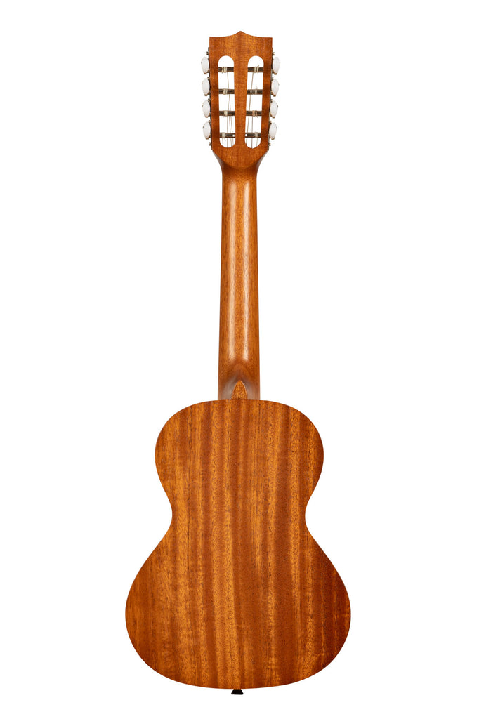 A Makala 8-String Tenor shown at a back angle
