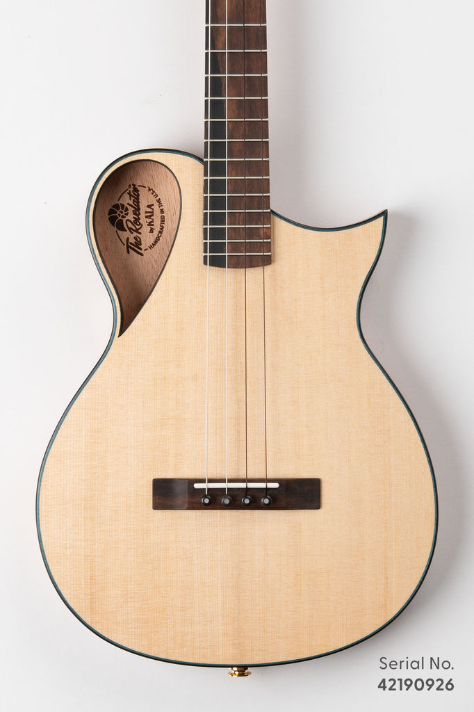 Revelator® Nautilus Limited Sitka Spruce Baritone Ukulele with White Ebony