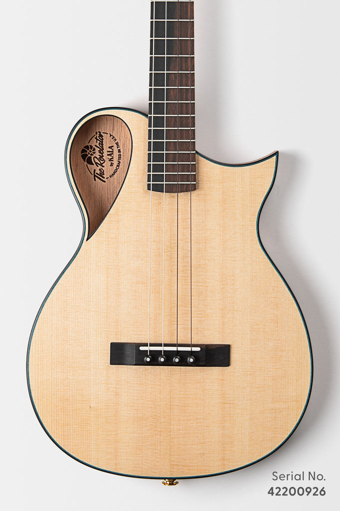 Revelator® Nautilus Limited Sitka Spruce Baritone Ukulele with White Ebony