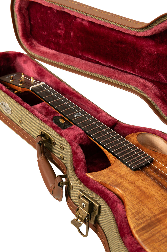Olive Tweed Archtop Revelator™ Ukulele Hard Case