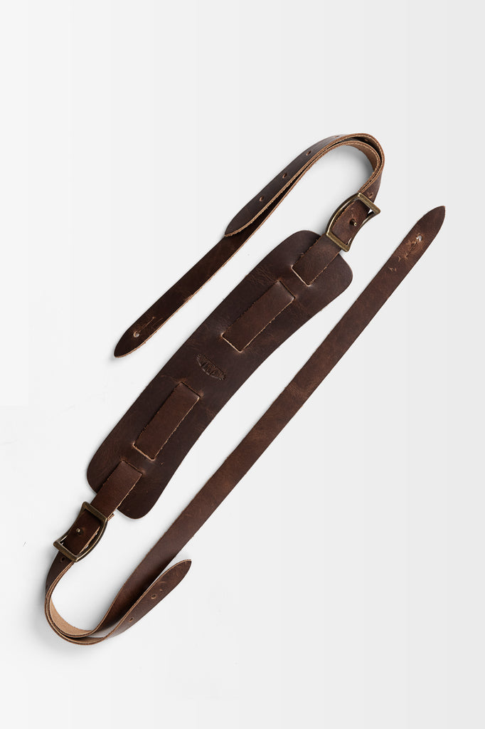 Vintage Leather USA Made Ukulele Strap