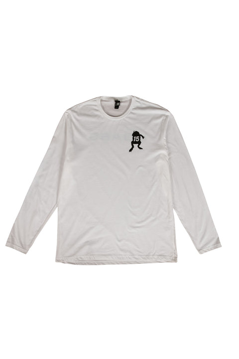 U•BASS® 15th Anniversary White Long Sleeve Shirt