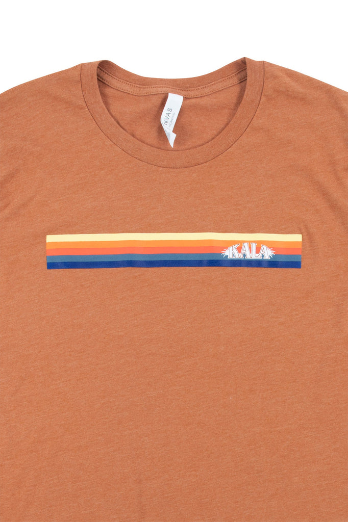 Kala Clay Sunset Stripe T-Shirt