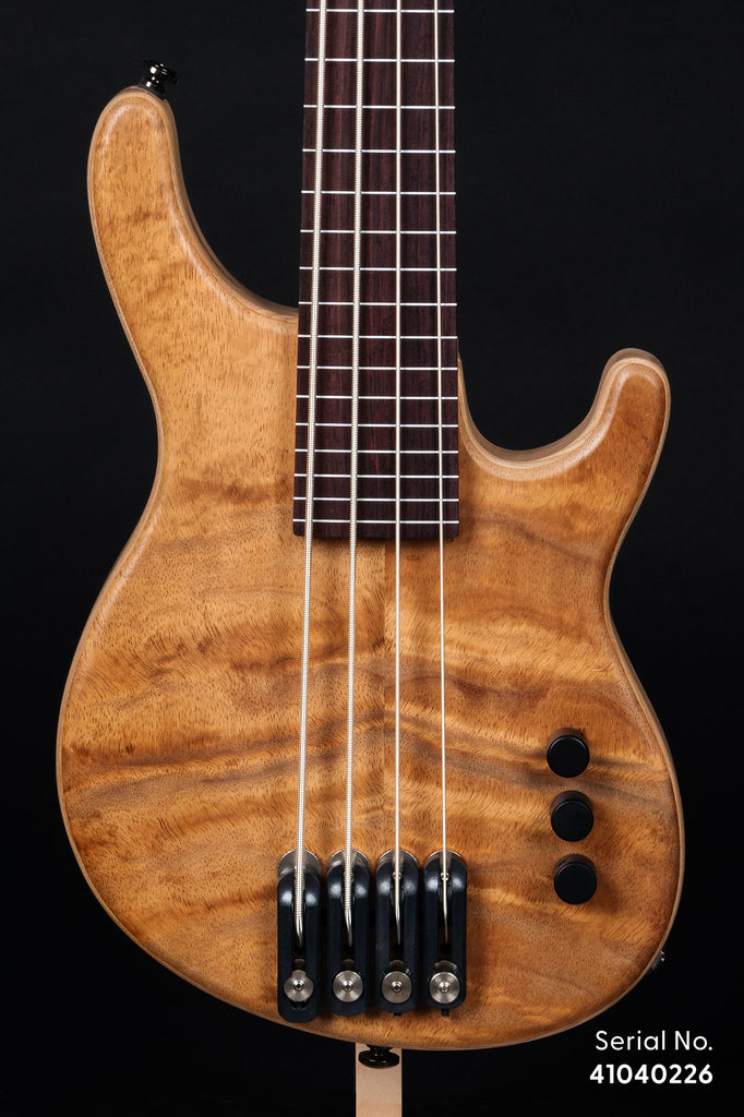 Hawaiian Koa 4-String Fretless California U•BASS®
